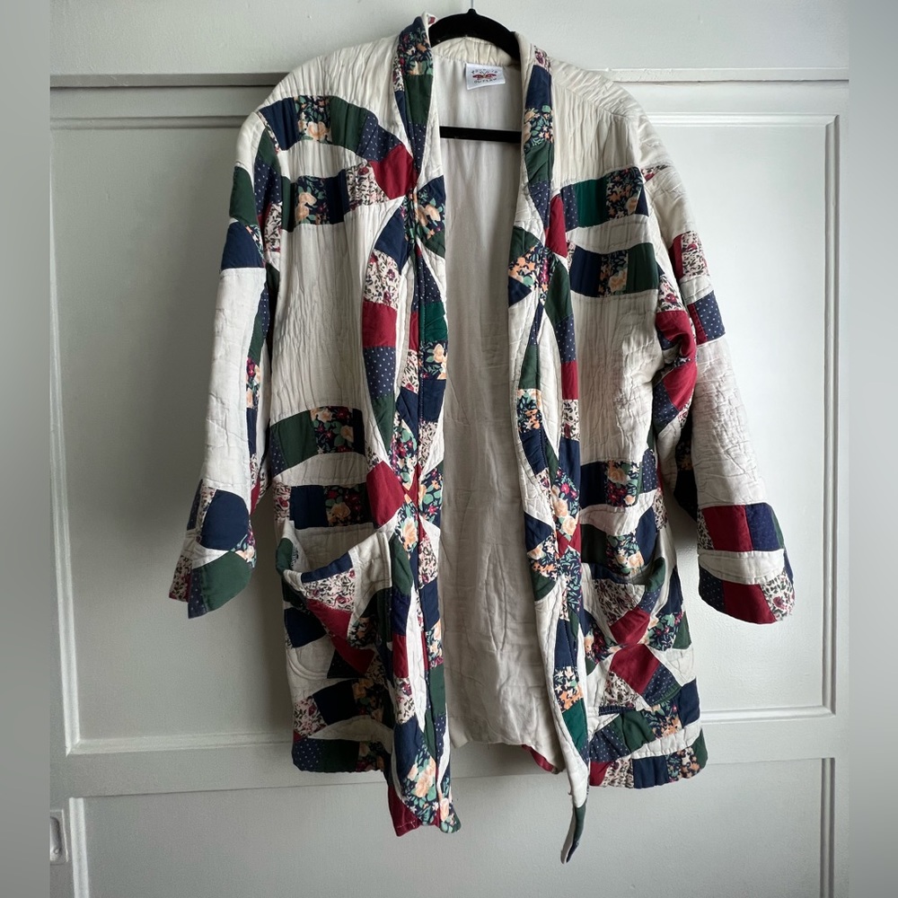 Psychic Outlaw Quilt Robe Coat size Medium